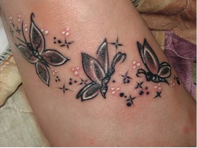 Butterfly wit stars