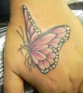 Butterflyon arm