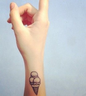 Cool ice cream tattoo