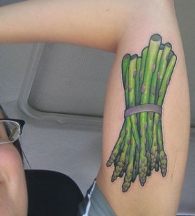 Cool vegan tattoo