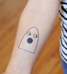 Cute halloween tatoo