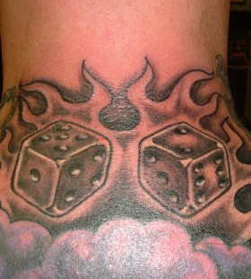 Dice on the body