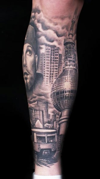 Great architecture tattoos