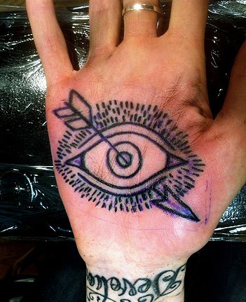 Hand Tattoo by Robert Ryan