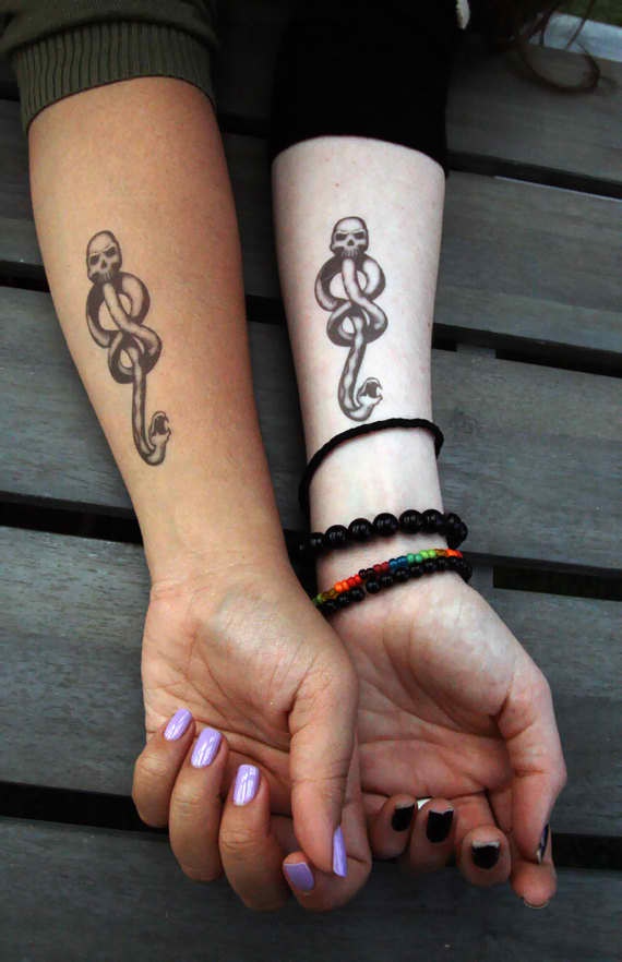 Hands nerdy tattoos