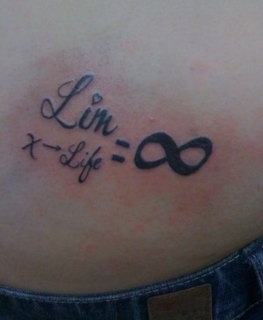 Integrals life math tattoos