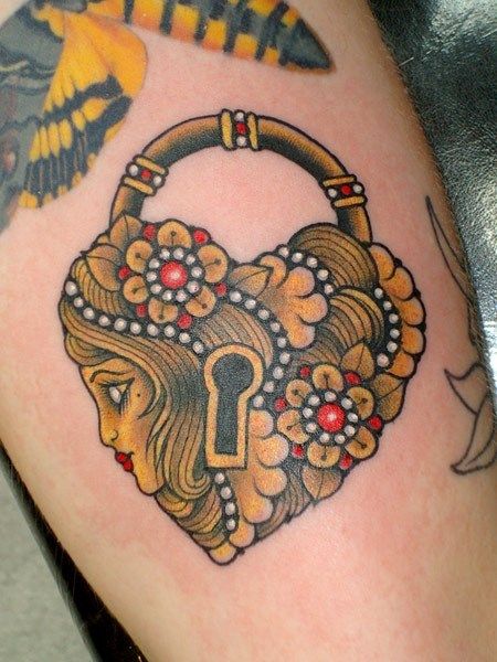 Key vintage style tattoos