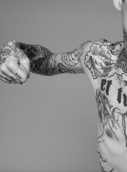 Lovely man tattoo