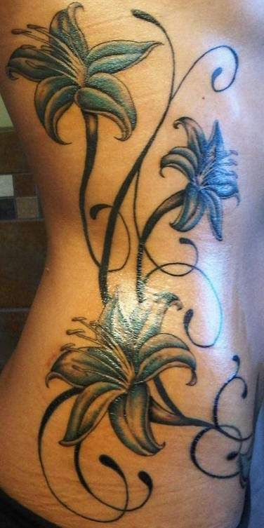 Lovely plant tattoo