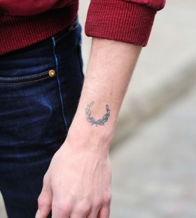 Men minimalistic style tattoo