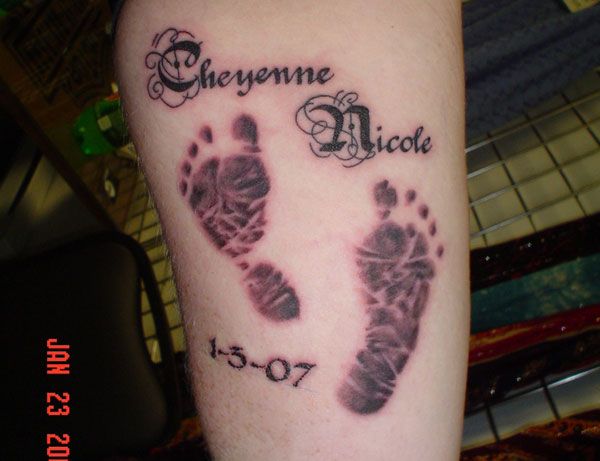 Nice tattoo with names