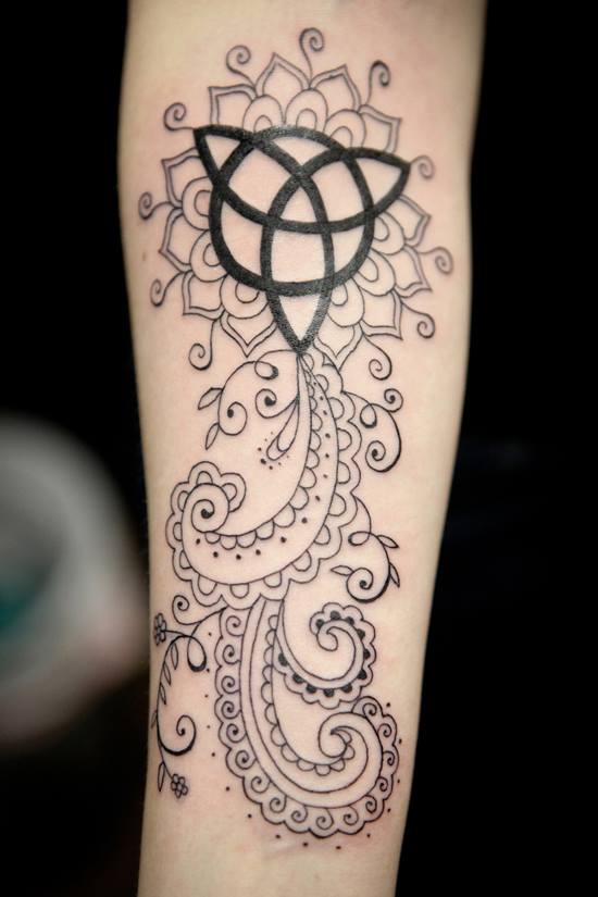 Ornaments tattoo by Nikki Ouimette