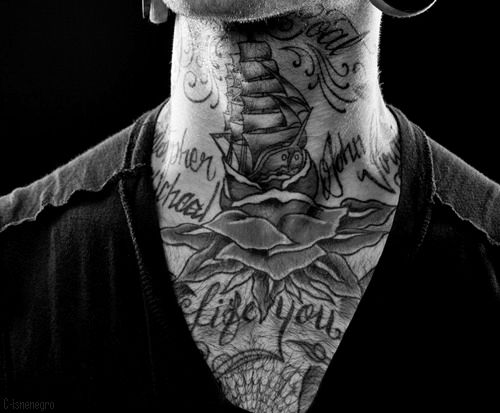 Ship tattoo