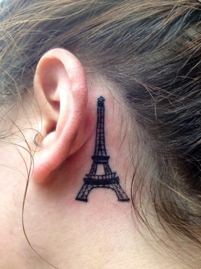 Simple architecture tattoos