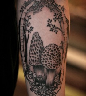 Trees tattoo by Alice Carrier
