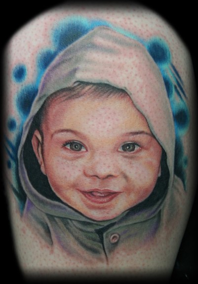 Ultimate tattoo with baby