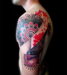 colors geometric tatoo