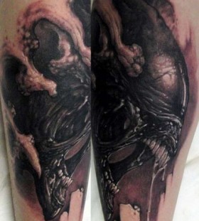 dark alien tattos