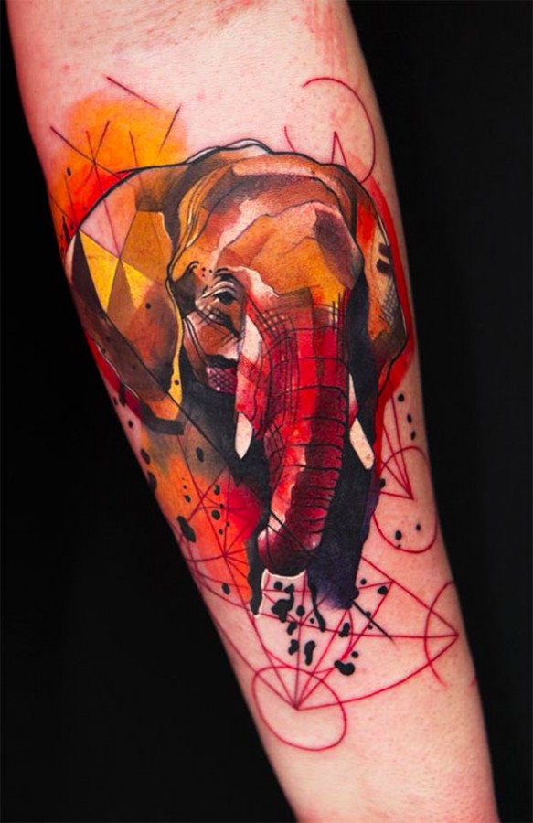 elephant geometric