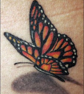 Amaizing butterfly tattoo