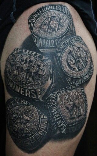 Amaizing football tattoo