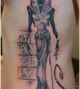 Awesome Egypt style tattoo