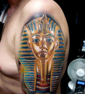 Egypt style tattoo by Adam Kremer