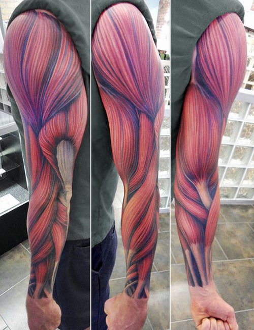 Gorgeous realistic tattoo
