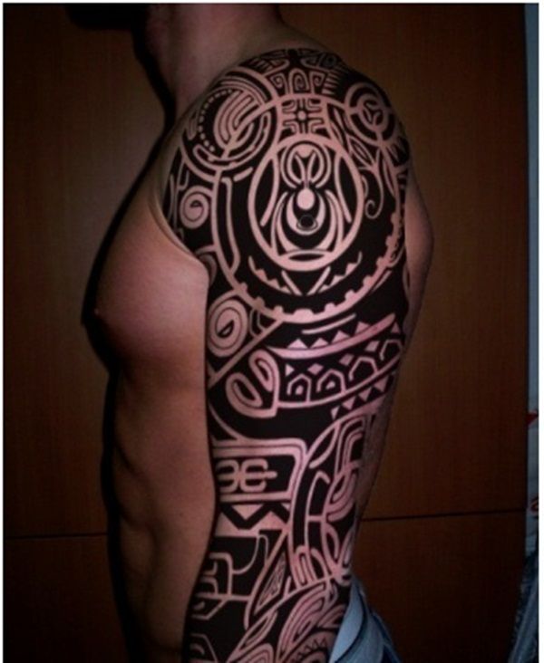 Great men’s tribal tattoo