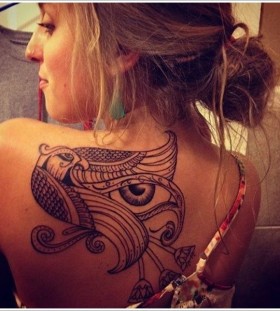 Lovely women Egypt style tattoo