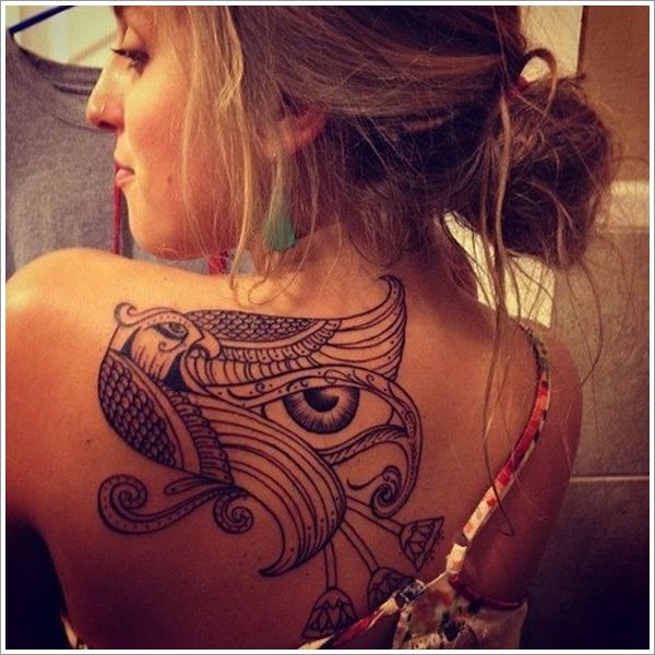 Lovely women Egypt style tattoo