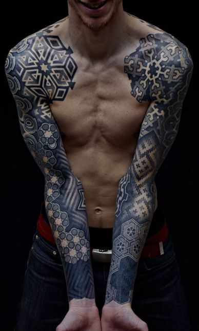 Men sleeve cool tattoo