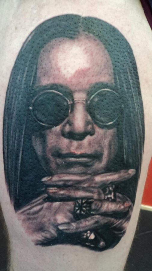 Ozzy Osborne famous people tattoo