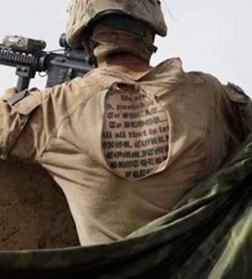 Soldier military style tattoos