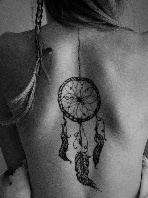 Awesome dream catcher tattoo