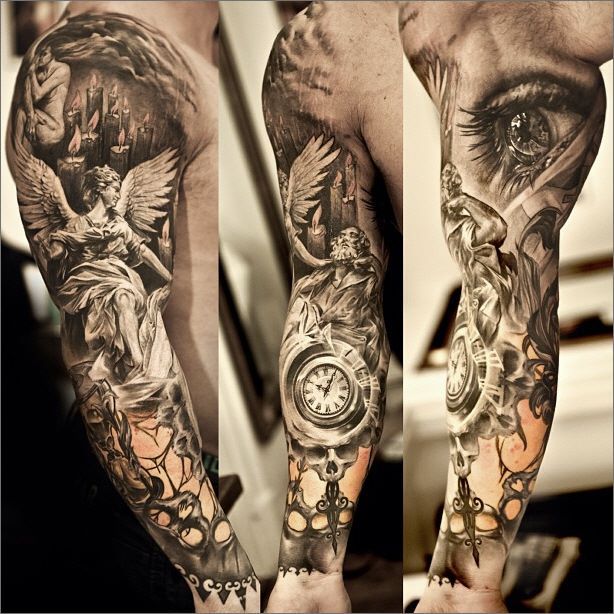 Black watch incredible tattoo