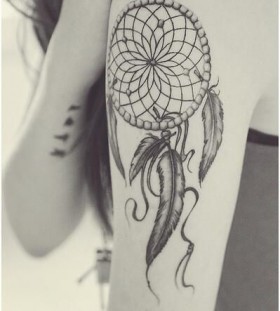 Cool dream catcher tattoo