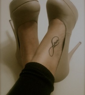 Cute shoes lovely tattoo