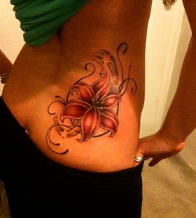 Lovely simple hawaiian style tattoo