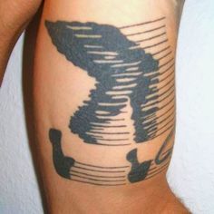 Michael Jackson Moon- walk tattoo