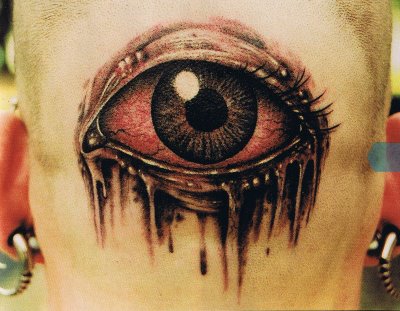 Eyes 3d Tattoos Design