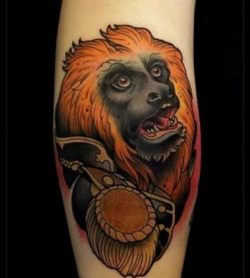 Amazing monkeys relative tattoo