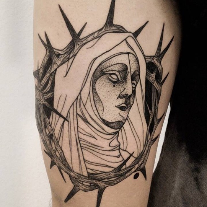 Amazing tattoo by Michele Zingales