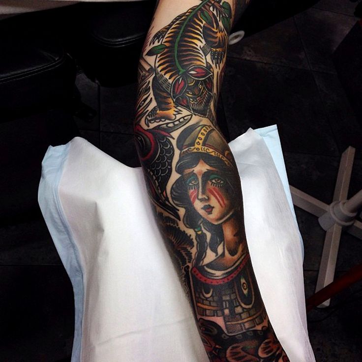 Arm tattoo by James McKenna