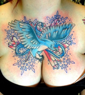 Awesome pokemon chest tattoo