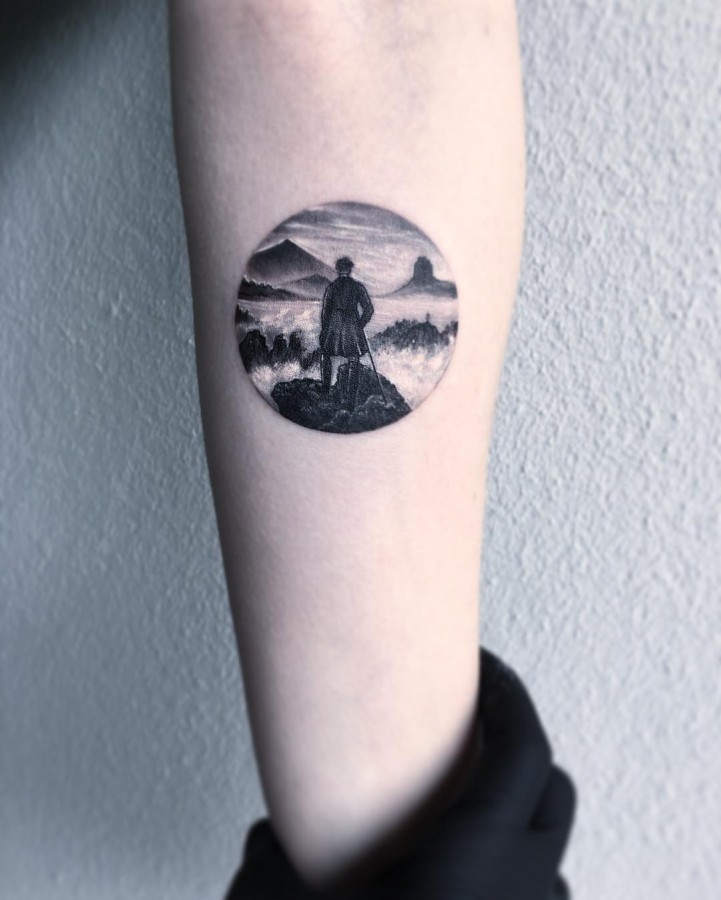 caspar-david-friedrich-circle-tattoo