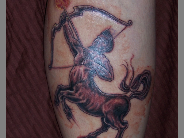 Cool sagittarius tattoo