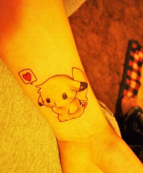 Pikachu Tattoo