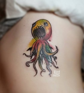 dirty-heads-mascot-watercolor-tattoo