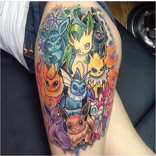 eeve-evolution-pokemon-tattoo